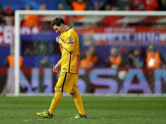 Lionel Messi is suffering his...
